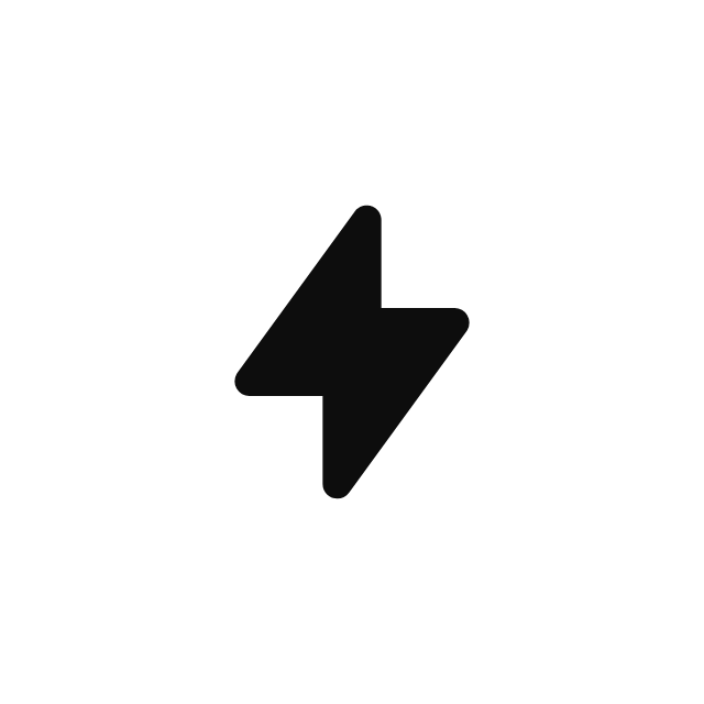 Esports Hub bolt Mark in near-black on white