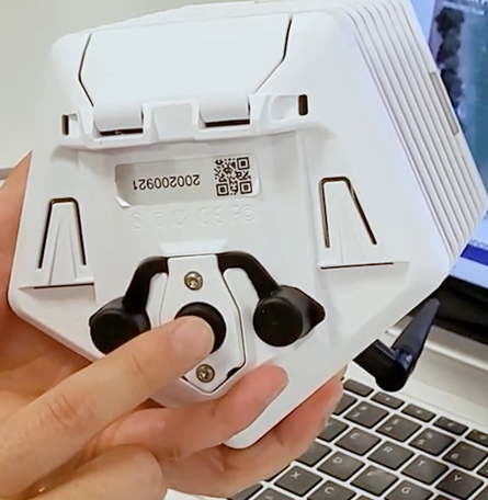 Folium Hold Power Button