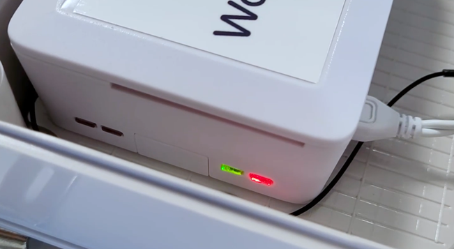 Gateway Powered On With Flashing Light
