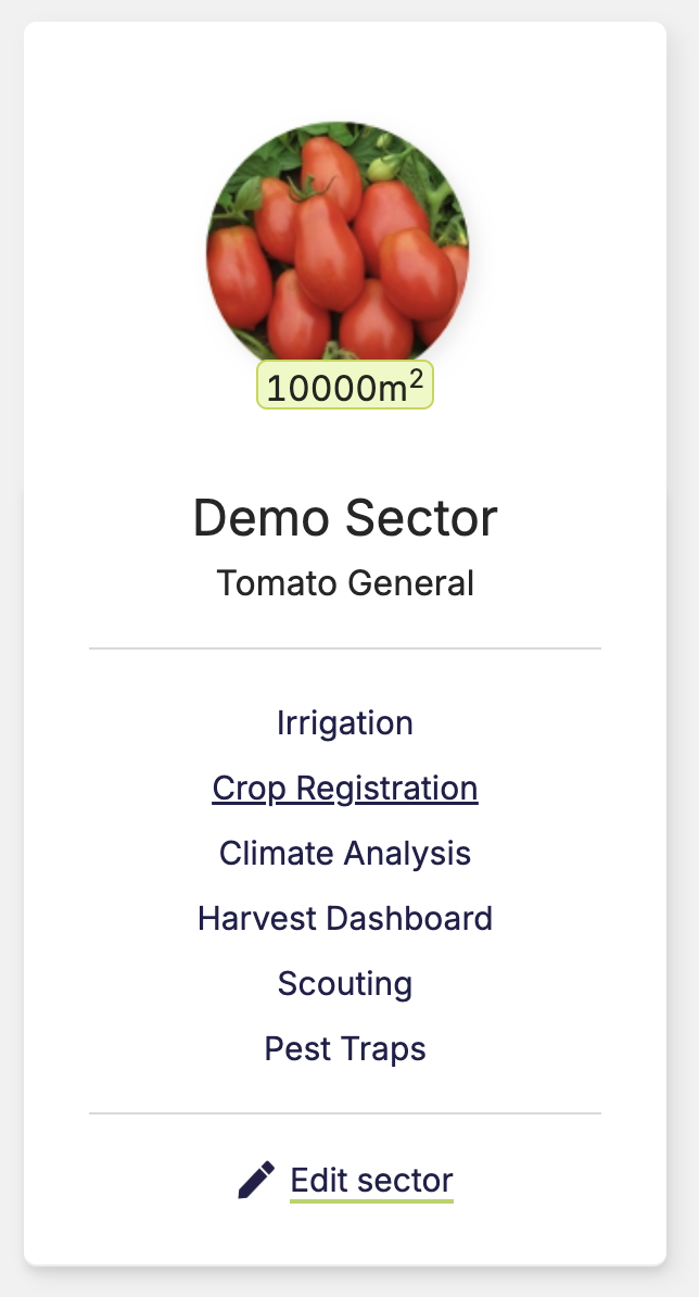 Farm Road Activity Feed Acess Crop Registration