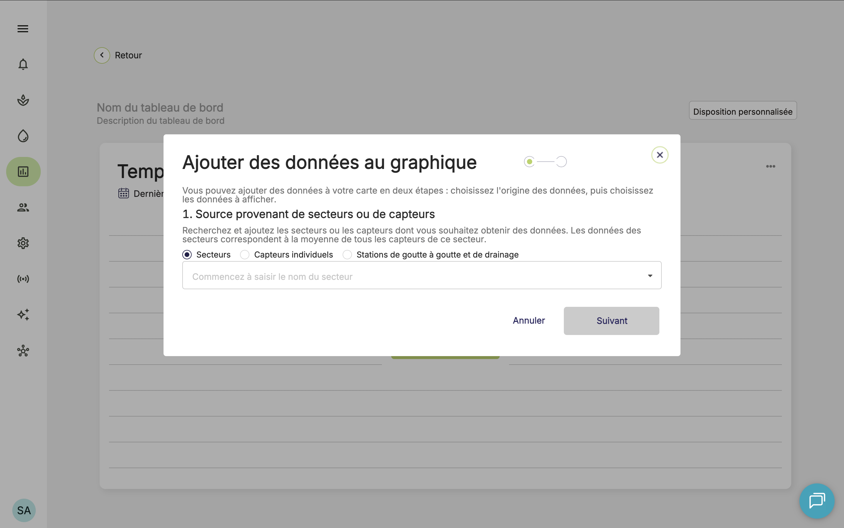 Farm Road Select Data Source For Graph FR
