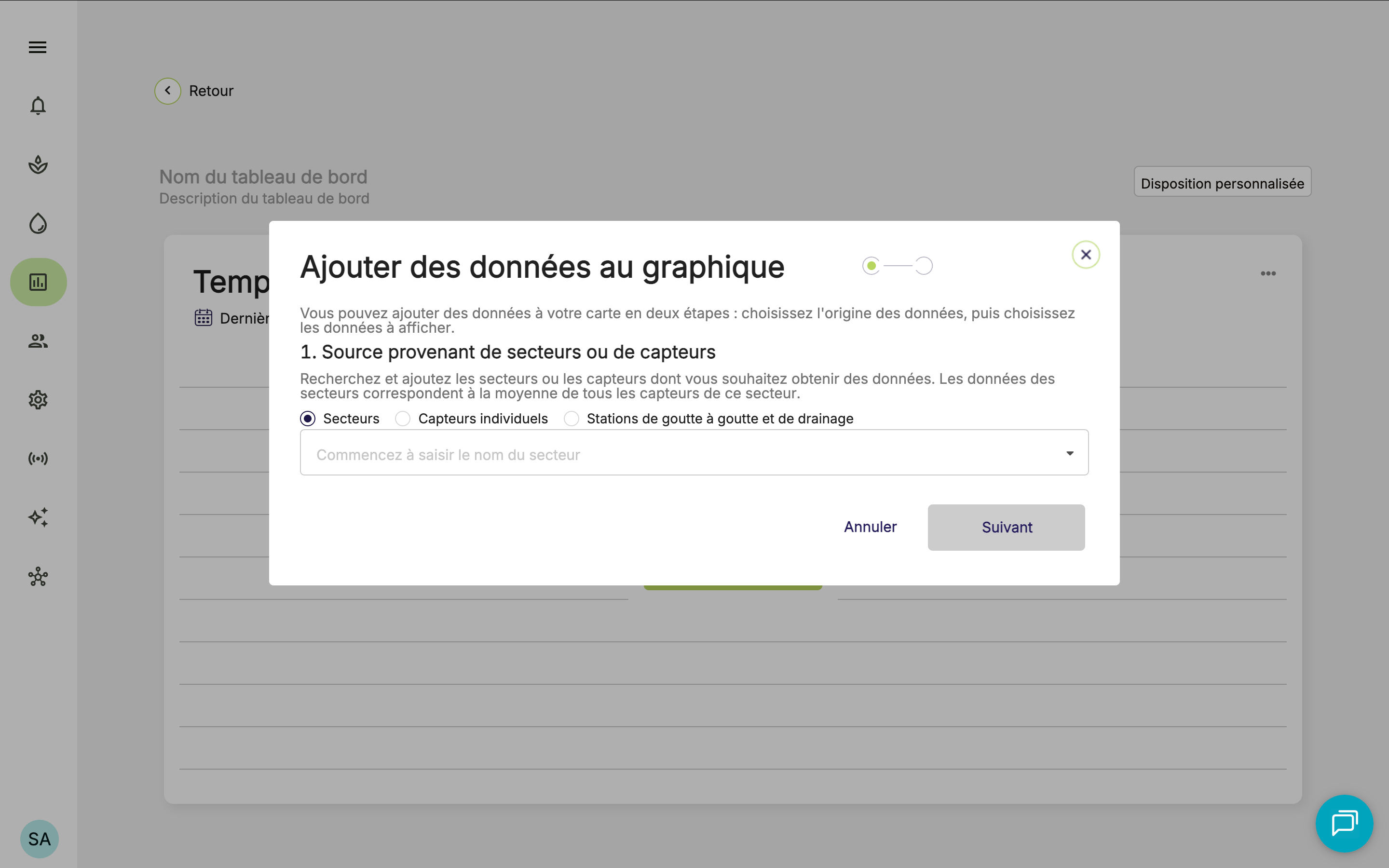 Farm Road Select Data Source For Graph FR