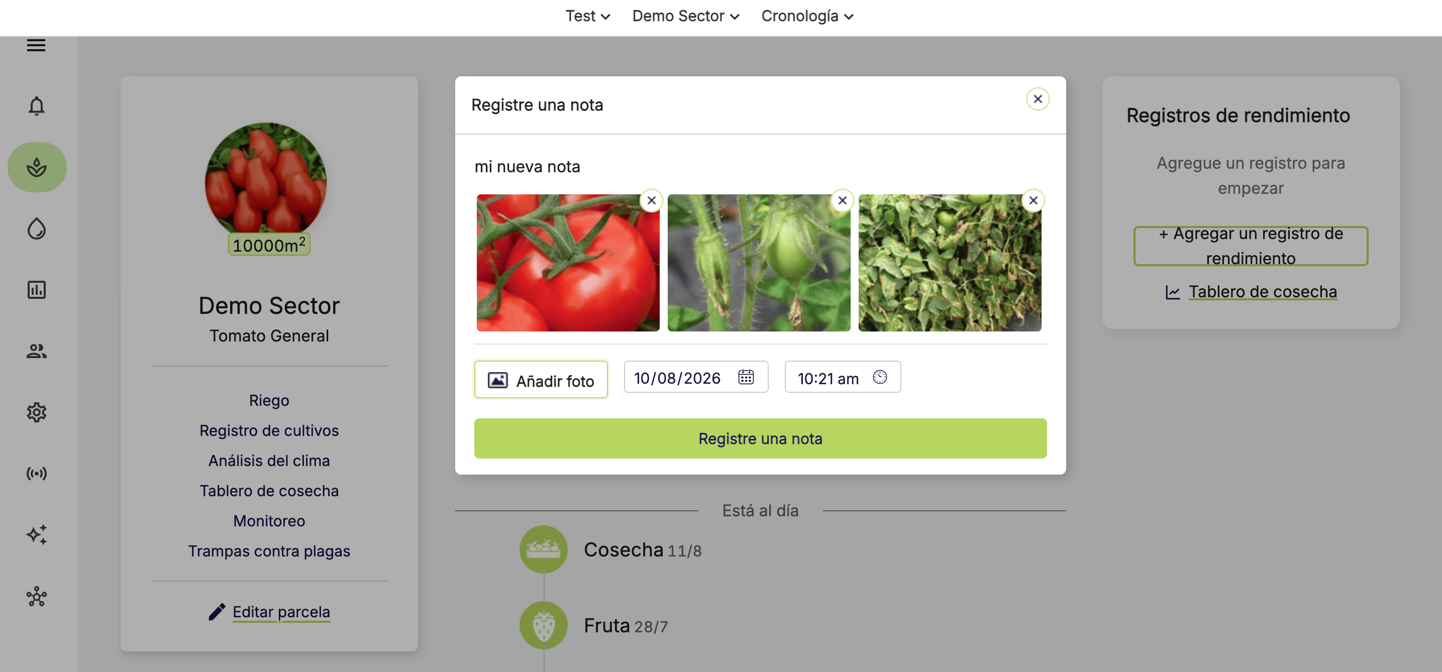 Farm Road Activity Feed Add Images To New Note ES