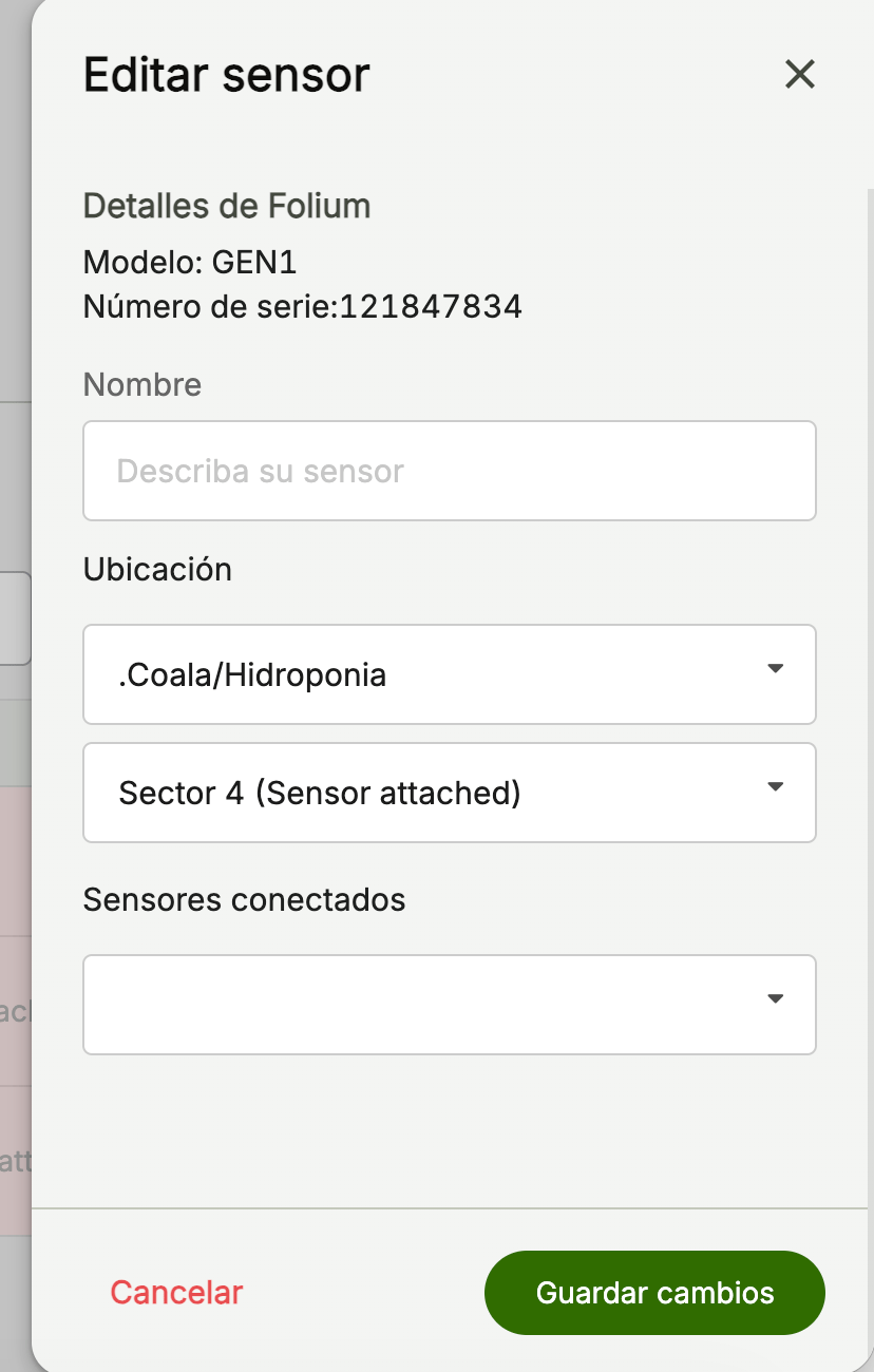 Farm Road Add Sensor Details ES Farm Road Add Sensor Details ES