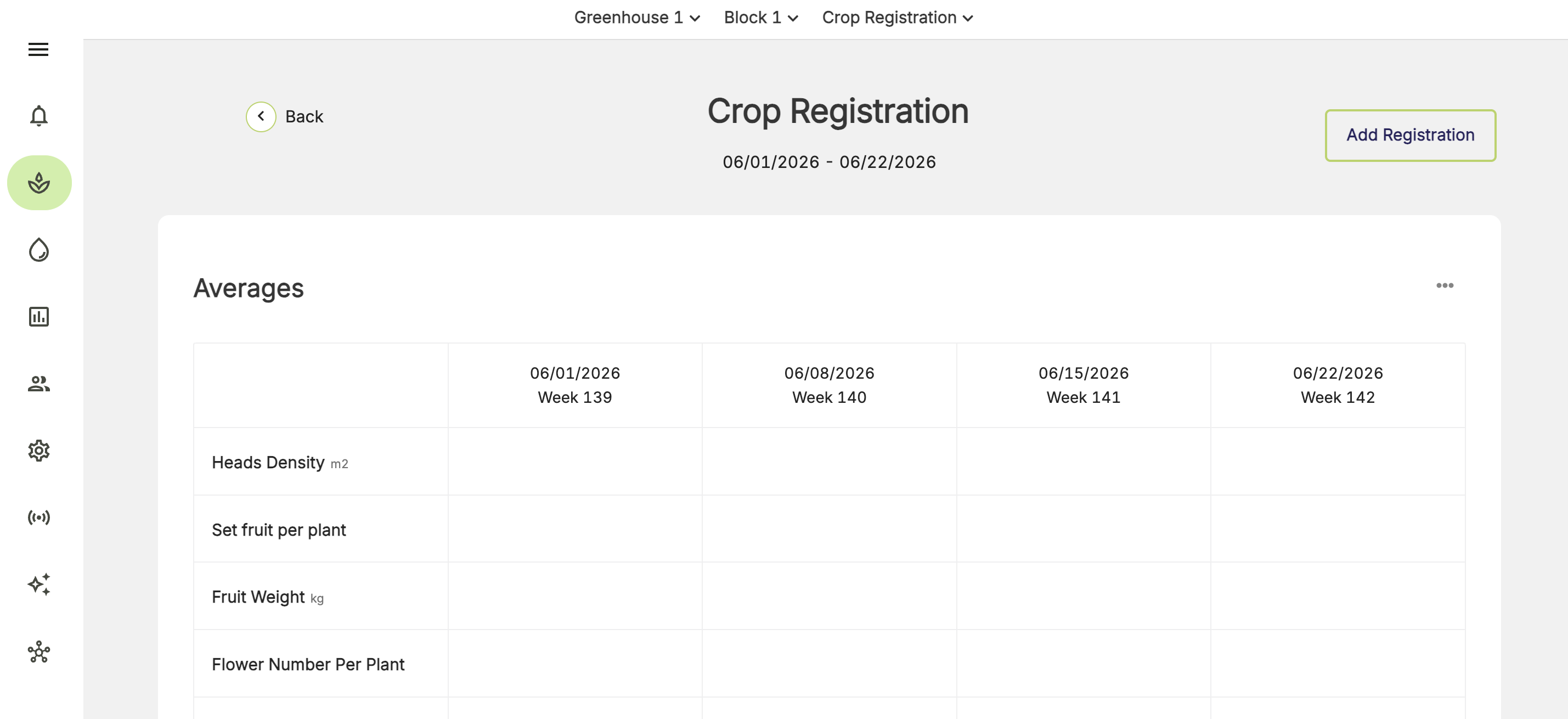 Farm Road Web Crop Registration Add Registration
