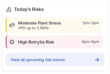 Growpilot Home Alerts