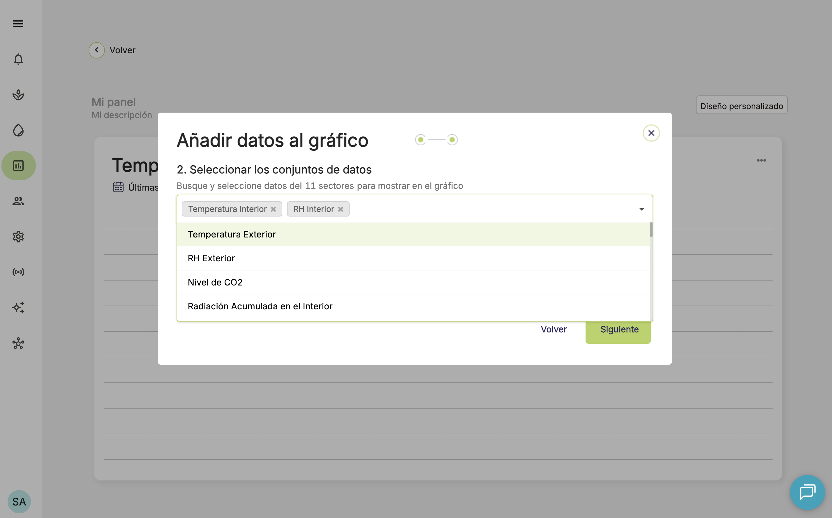 Farm Road Select Data To Display For Graph ES
