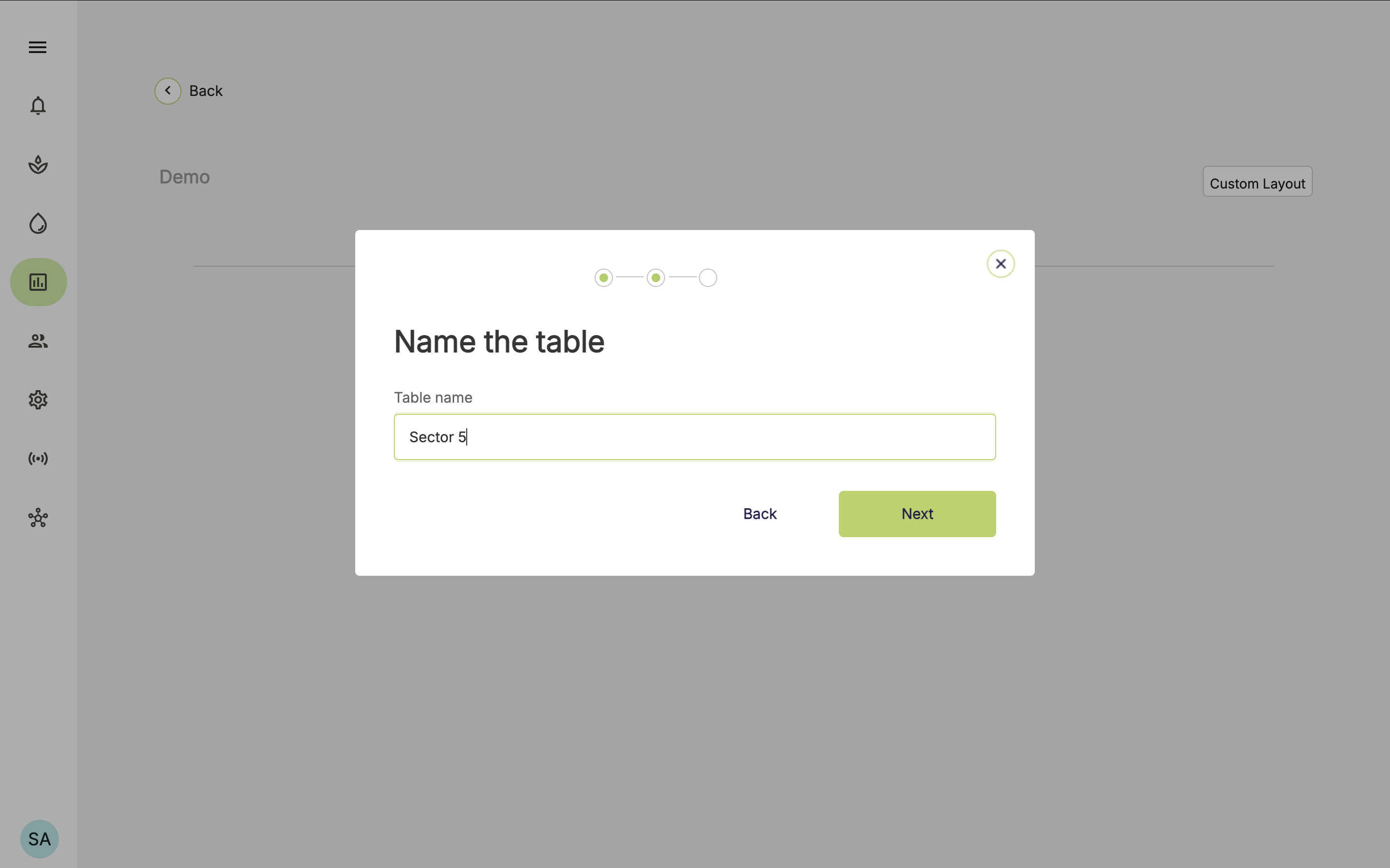 Farm Road Readings Table Name