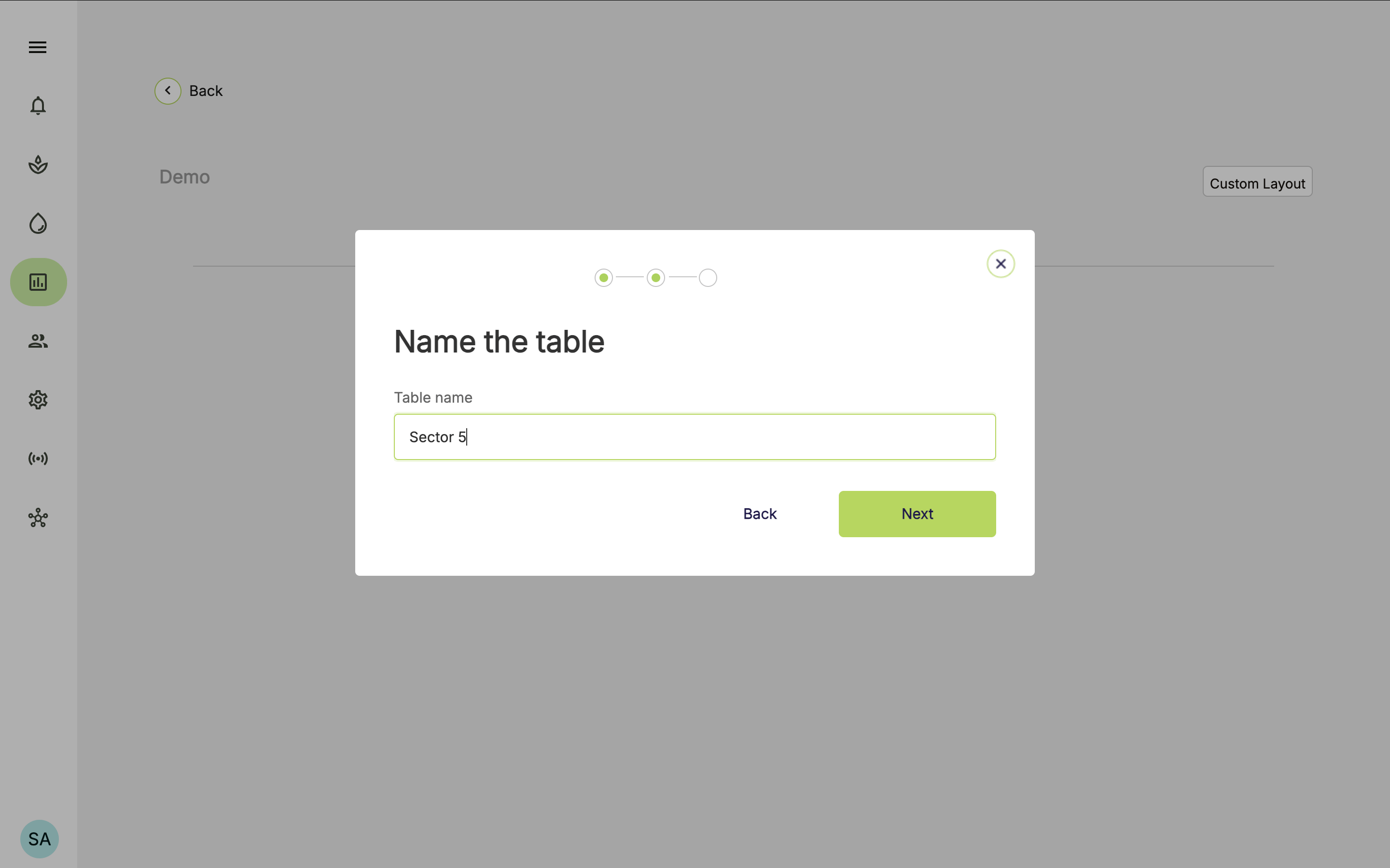 Farm Road Readings Table Name
