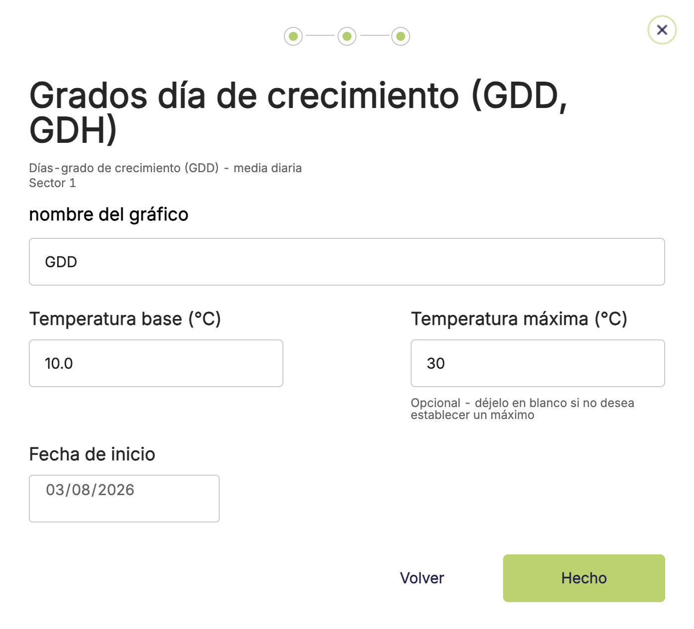 Farm Road Growing Degree Base Tempertaure ES