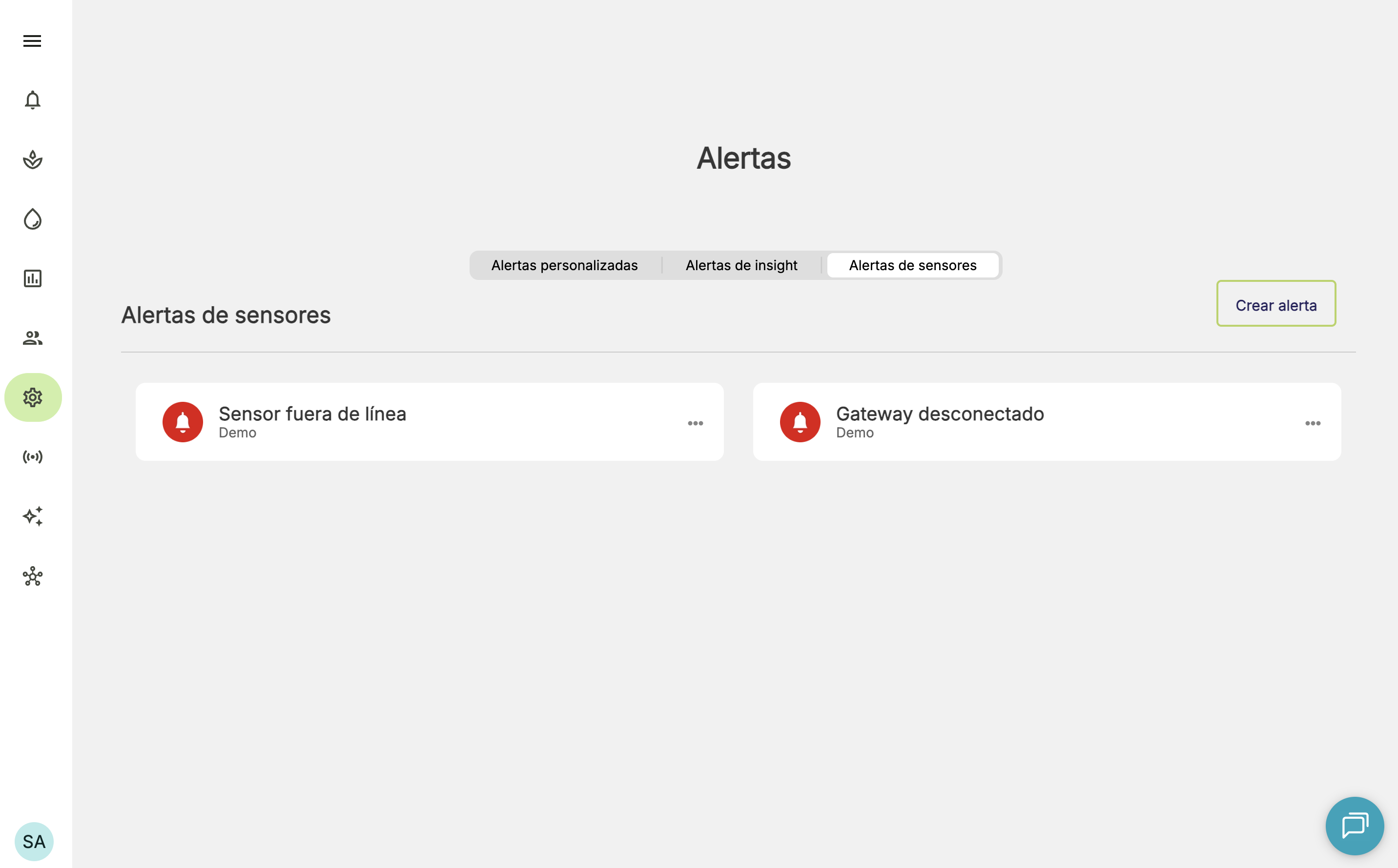 Farm Road Gateway Offline Alert Created ES