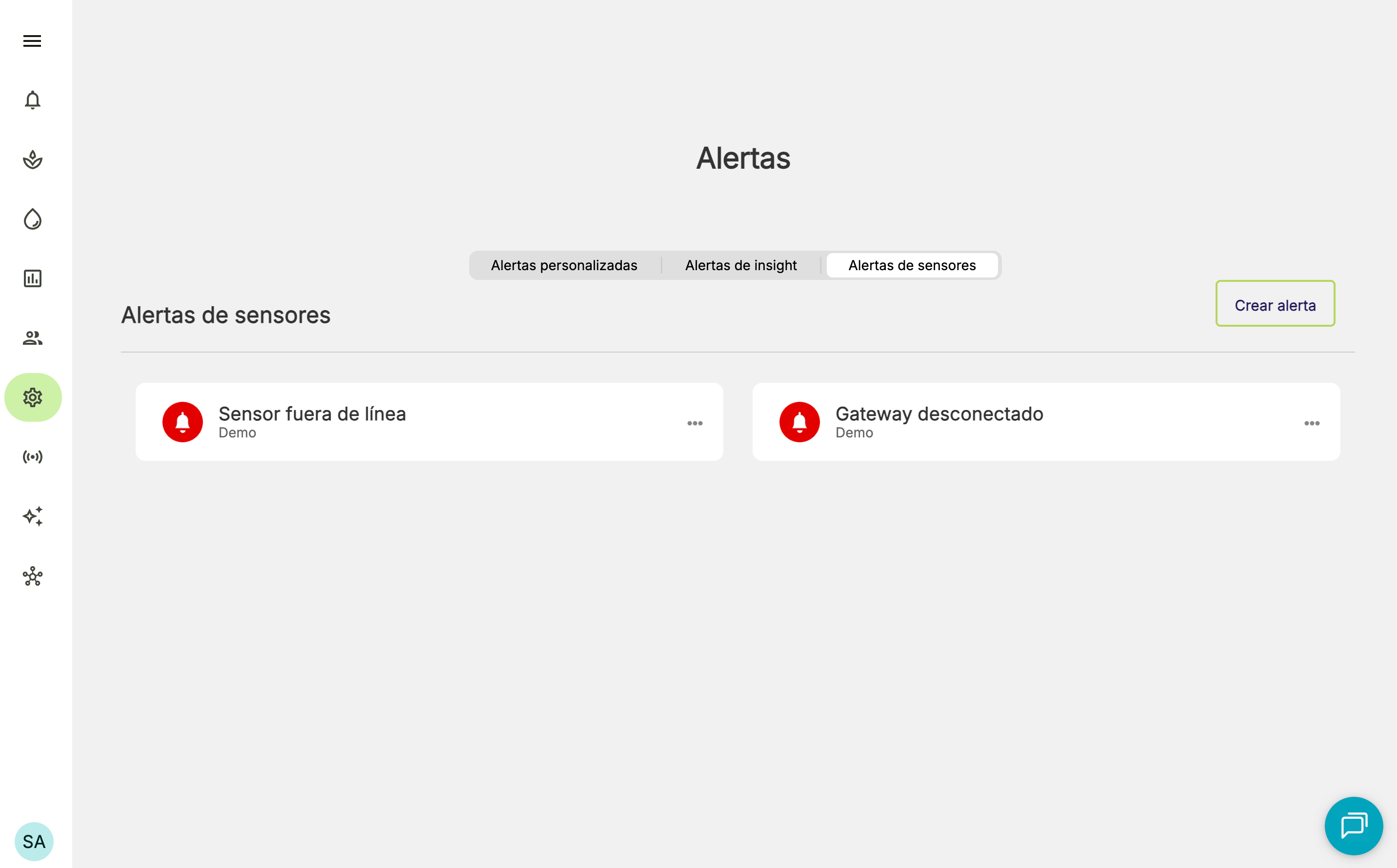 Farm Road Gateway Offline Alert Created ES