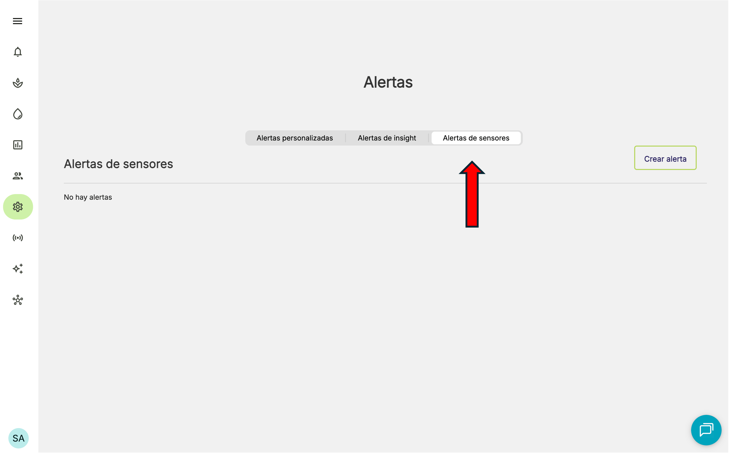Farm Road Manage Alerts ES