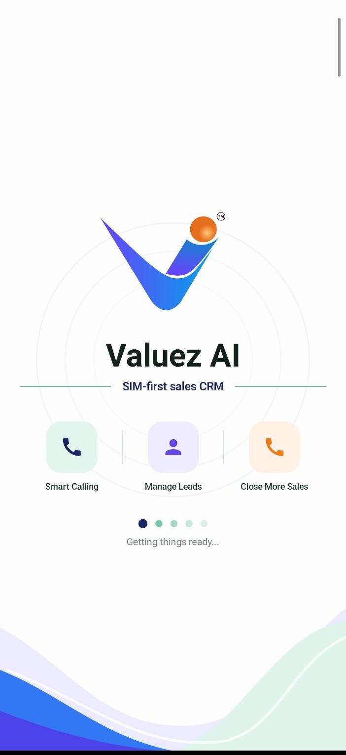 Valuez AI Sarvani mobile app