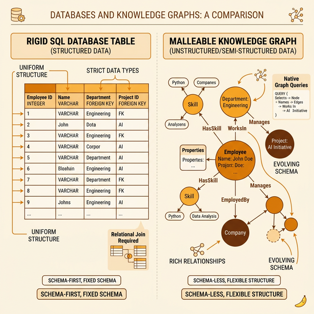 Table vs Node-Edge Graph