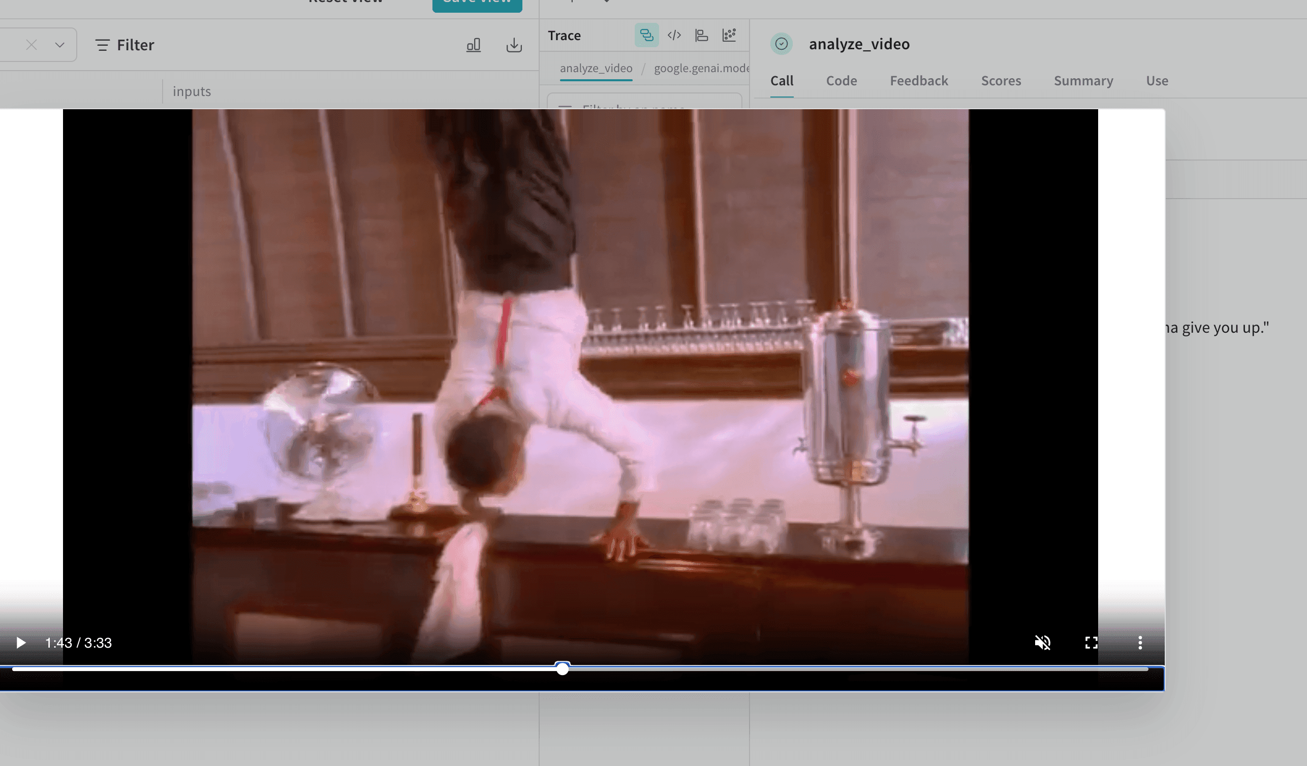 Video logging in Weave