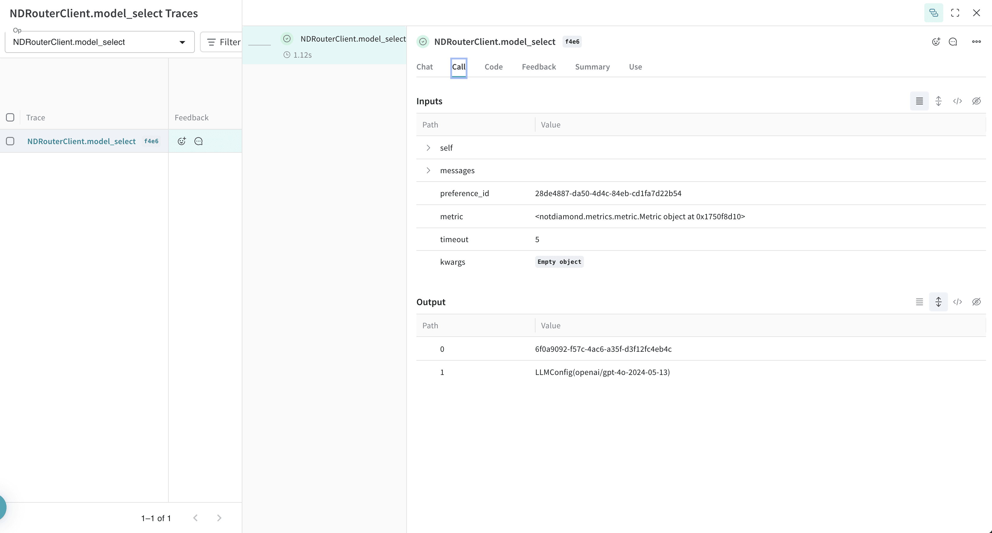 Weave UI for custom routing