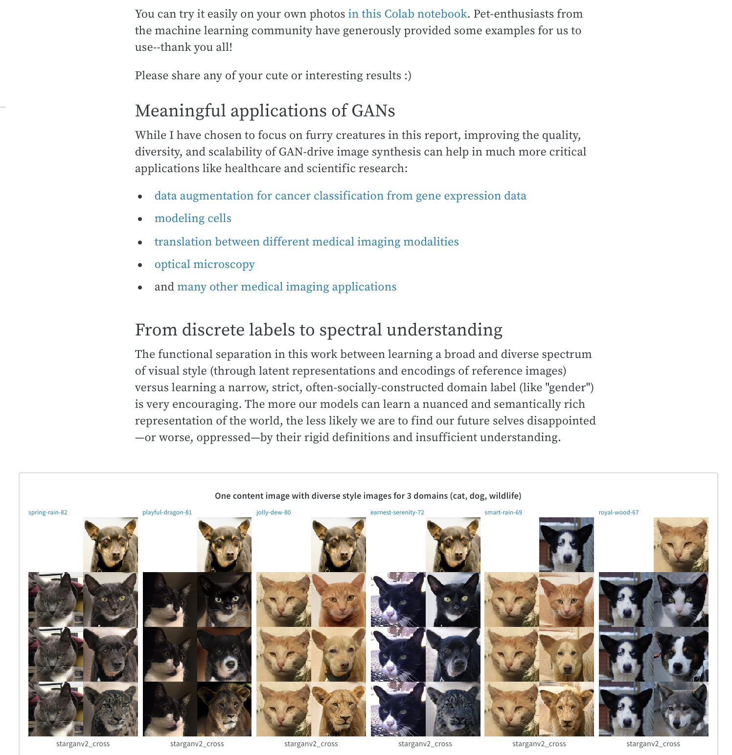 Interactive media panels