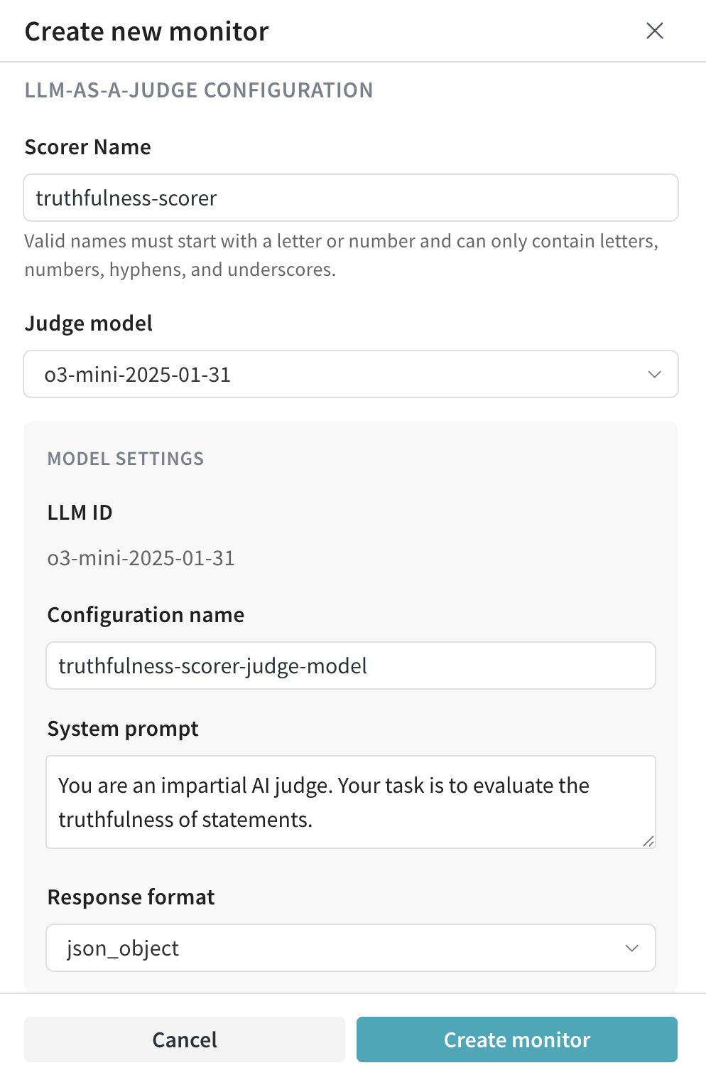 Creating a monitor part 2