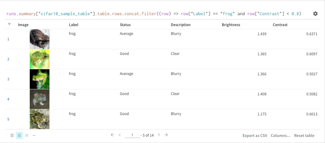 Query filter syntax