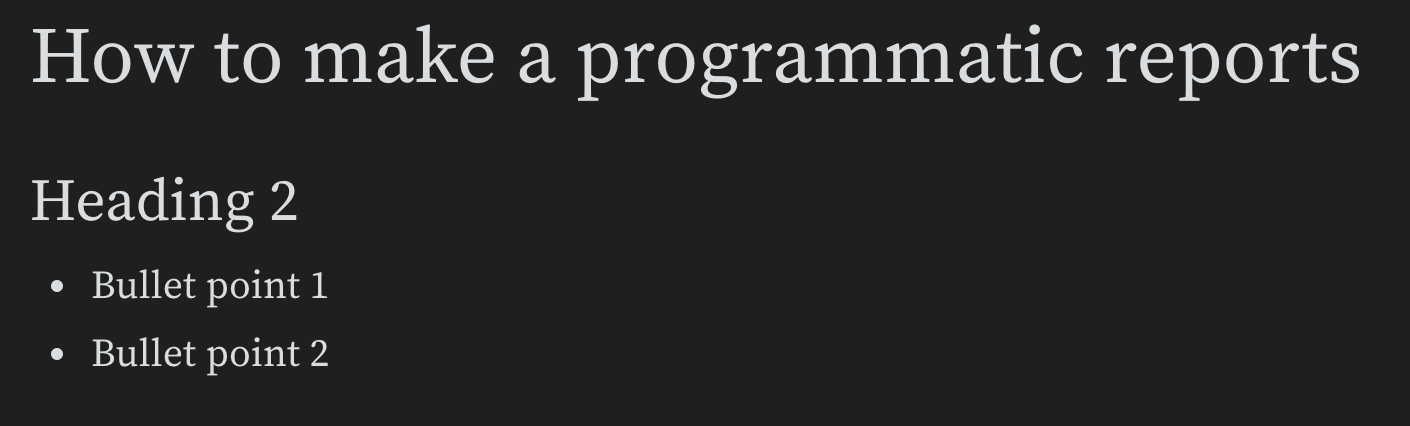 表示された HTML 要素