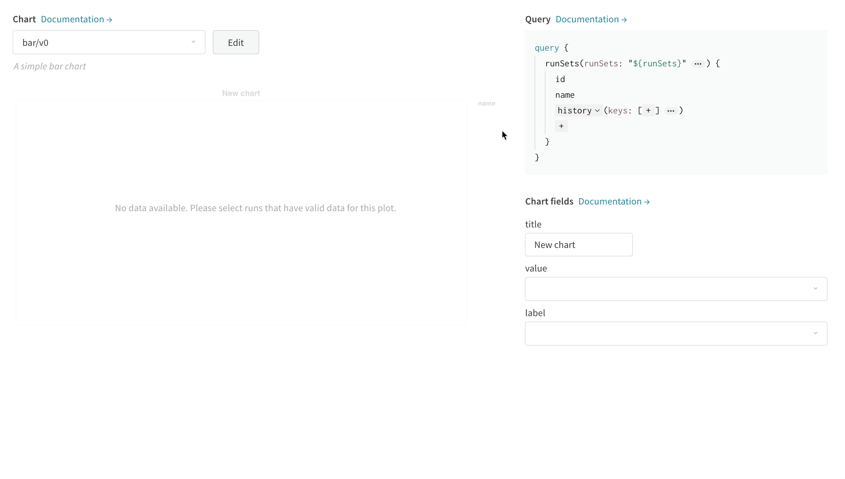 Creating a custom bar chart