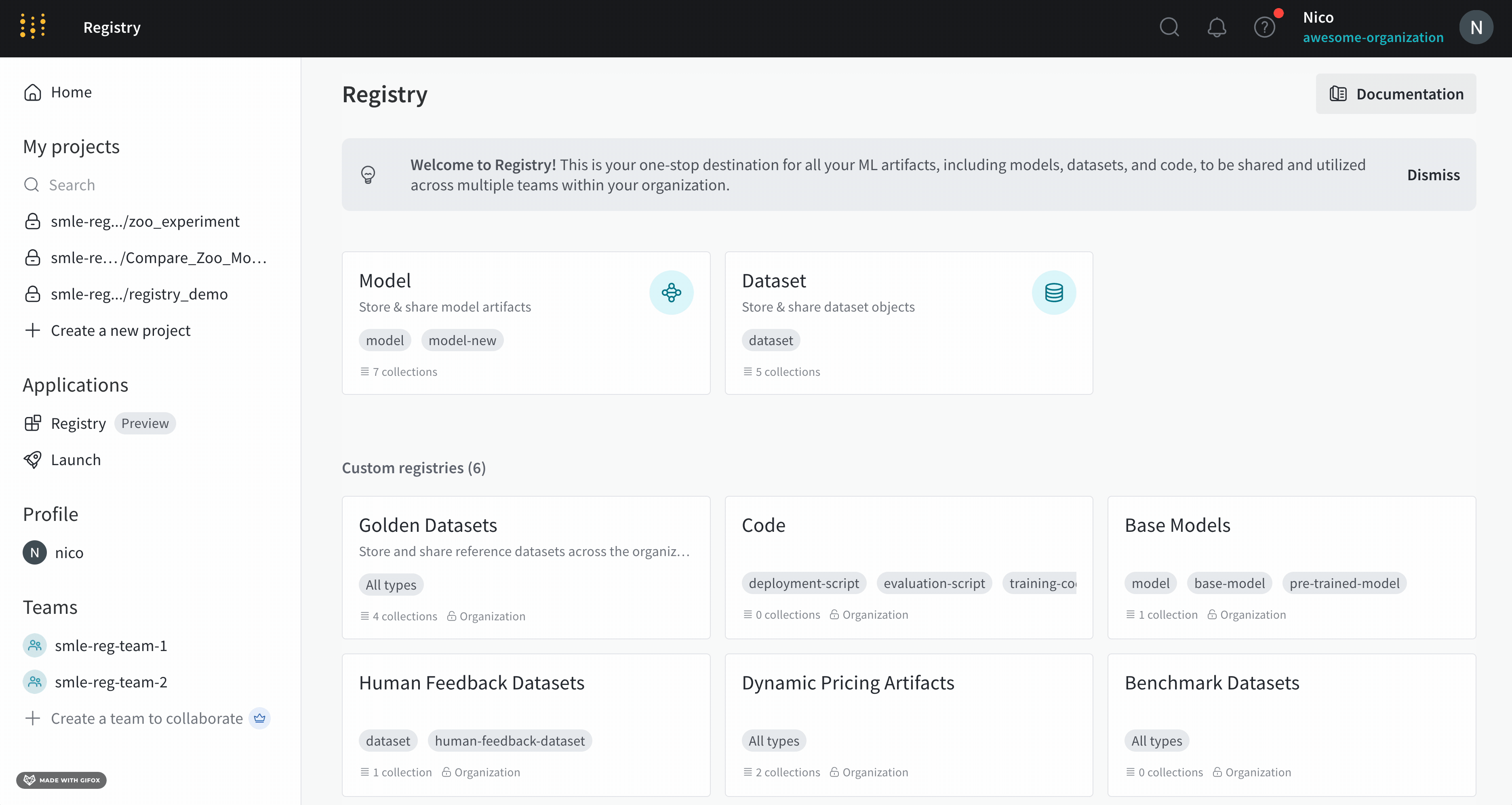 Adding tags to artifact versions