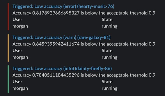 Slack アラートの設定