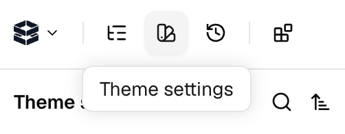 Mobile app PWA settings in Weaverse Studio