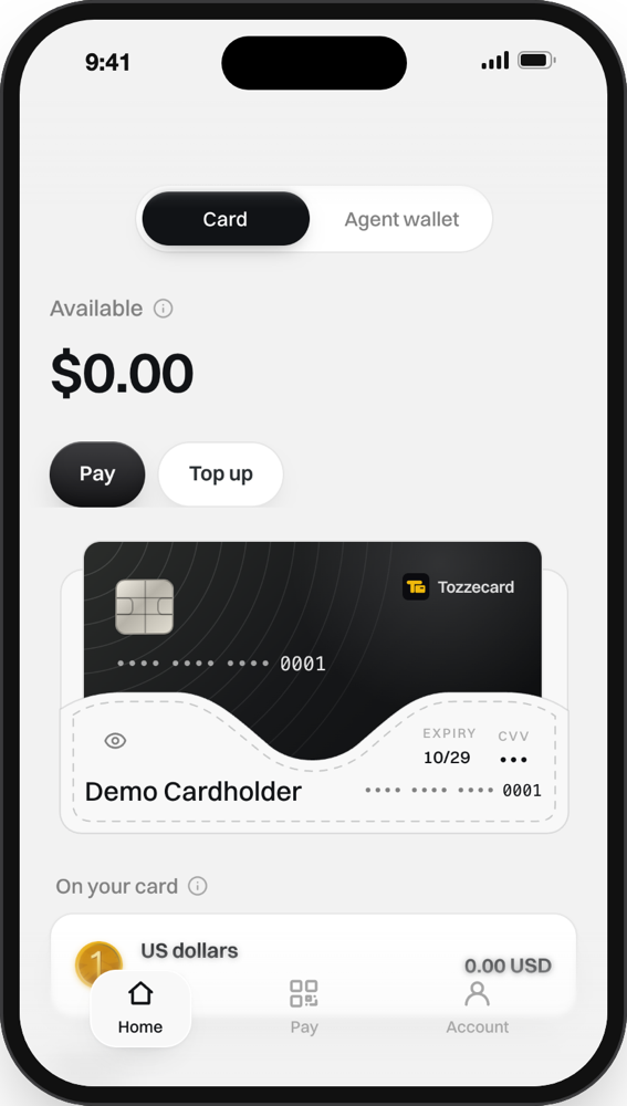 Card on Home