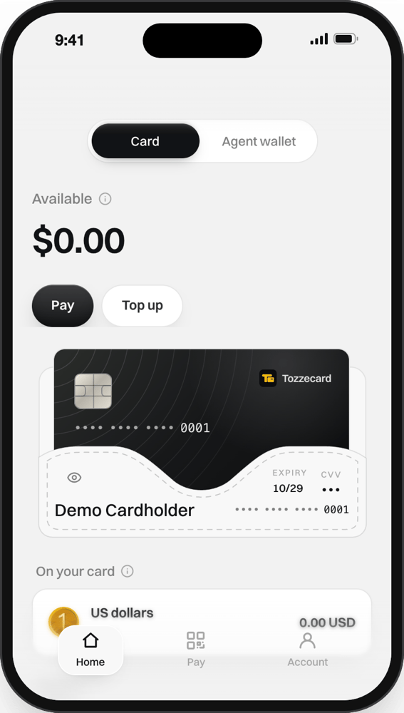 Card on Home