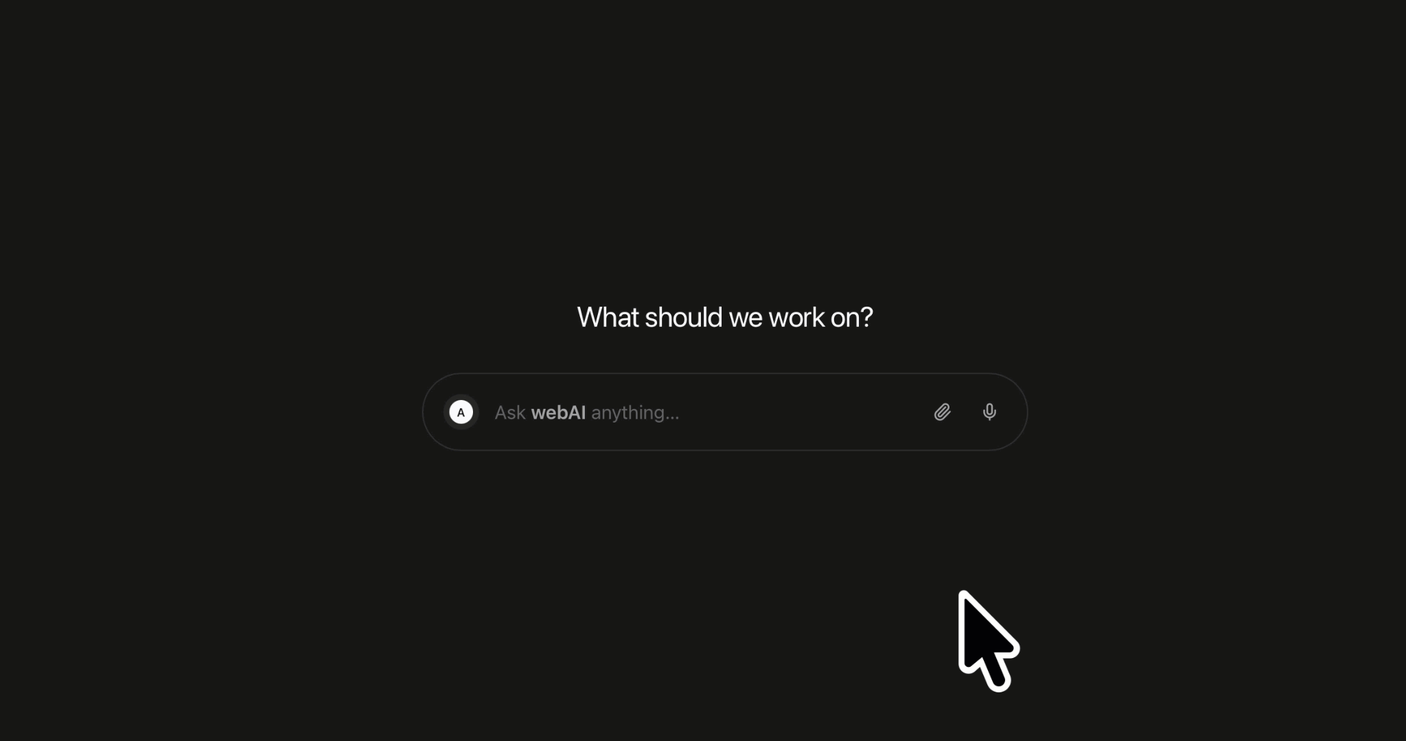 Creating a Persona in webAI
