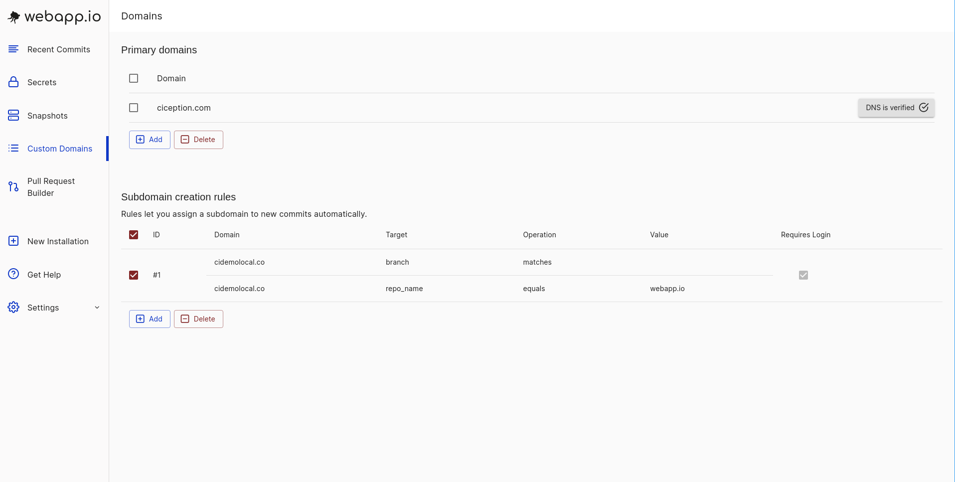 Error message when snapshot cannot be loaded