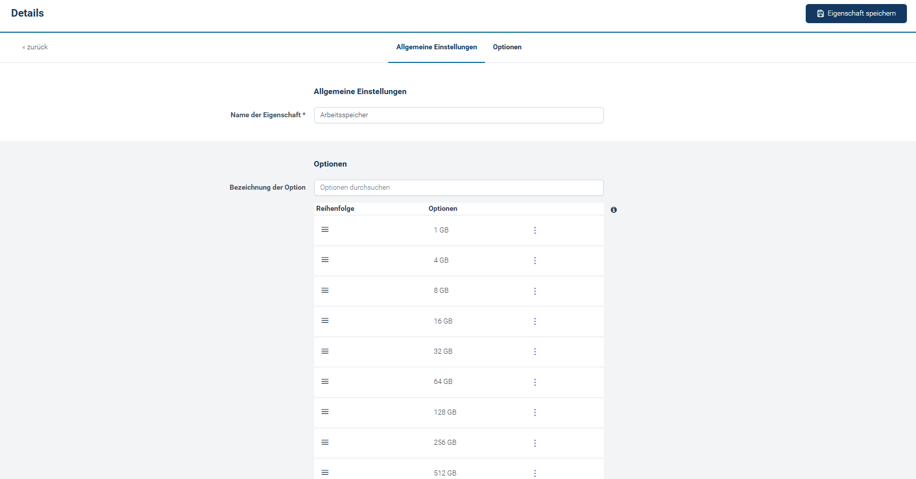 Edit property details