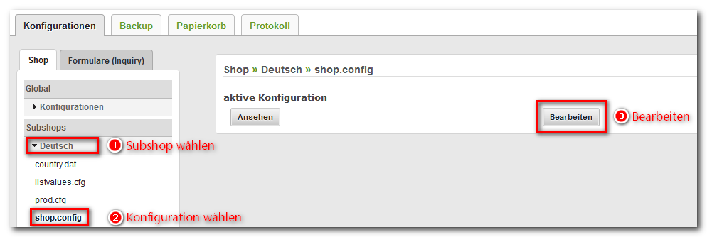 Konfig Aendern Step1