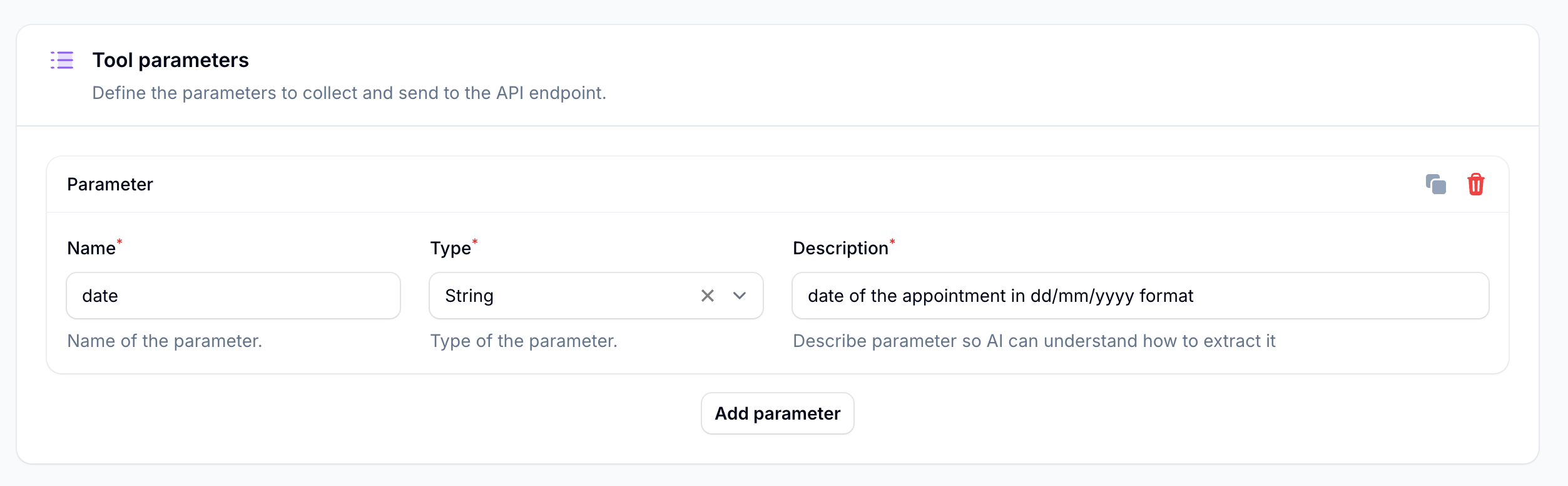 Variablenkonfiguration