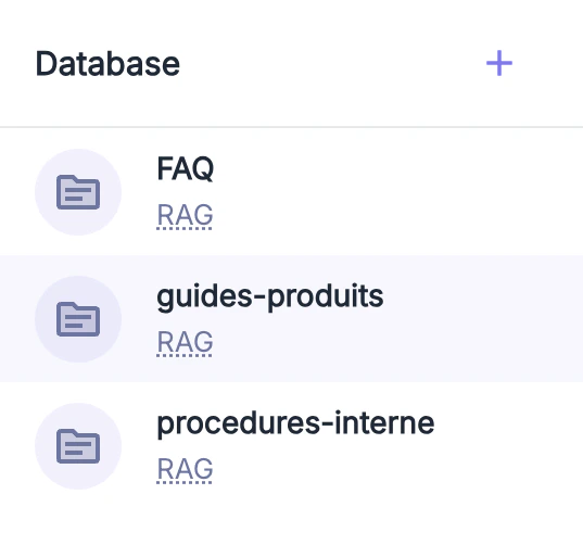 List of RAG Databases