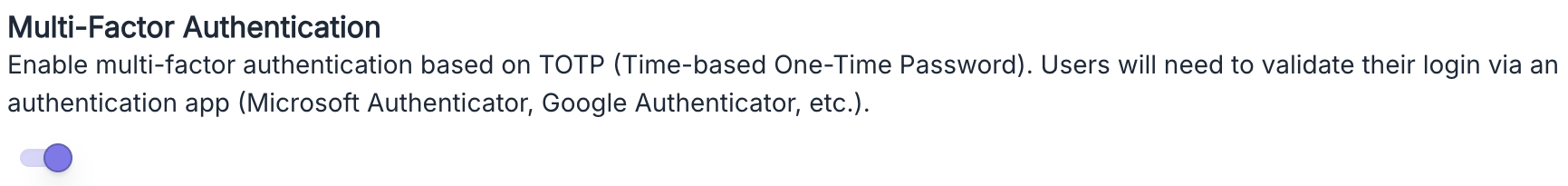 Configuration de l'authentification à double facteur