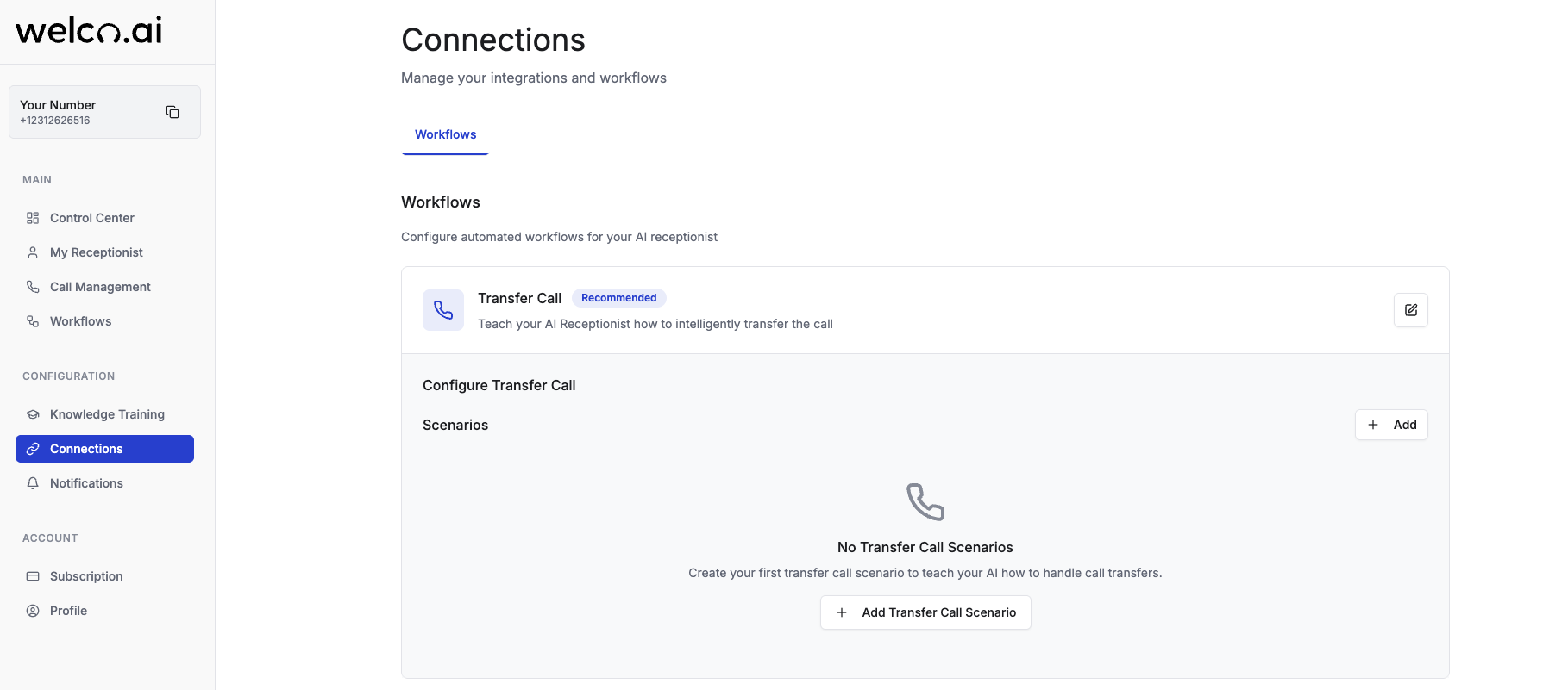 ai transfer calls