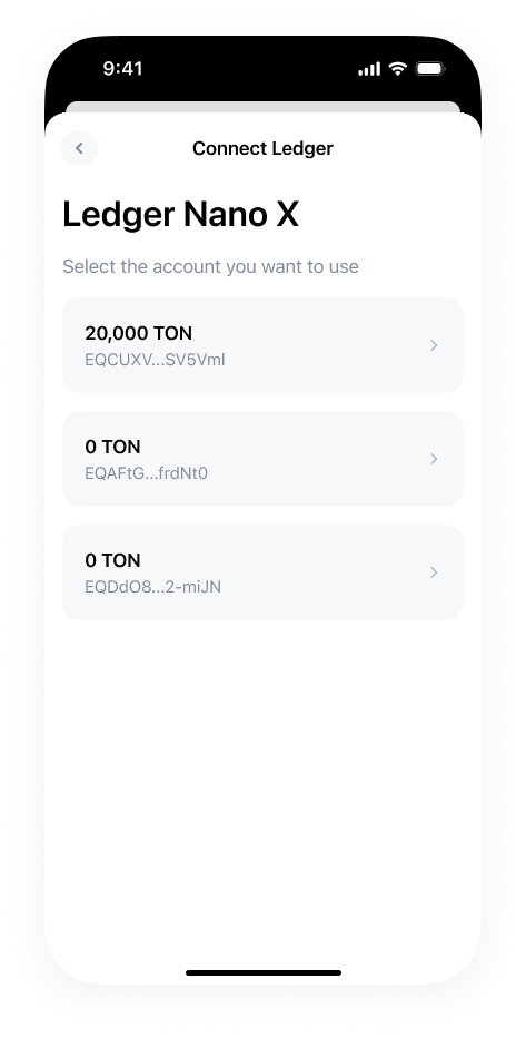 Ledger Device Accounts Ledger Device Accounts