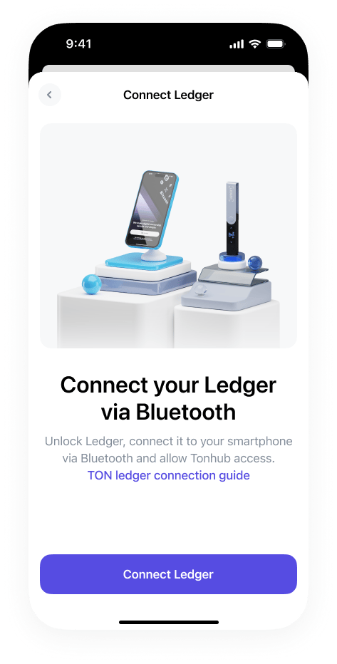 Ledger Connecting Ledger Connecting