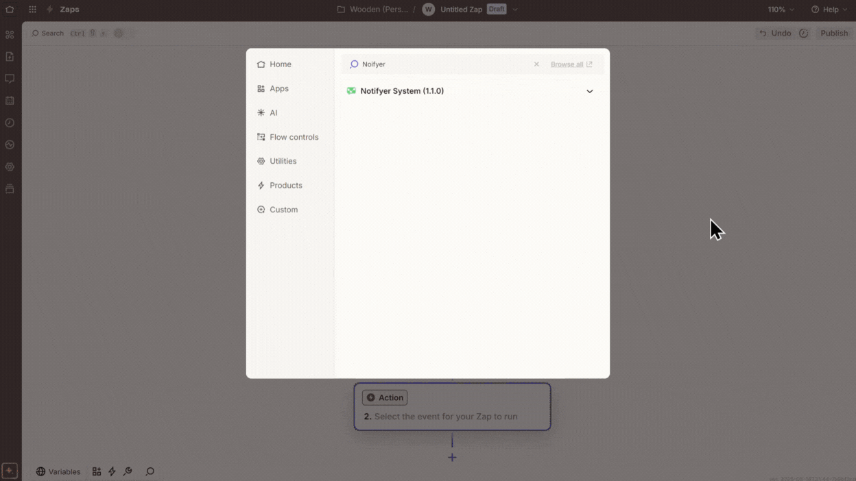 Configuring Notifyer System credentials