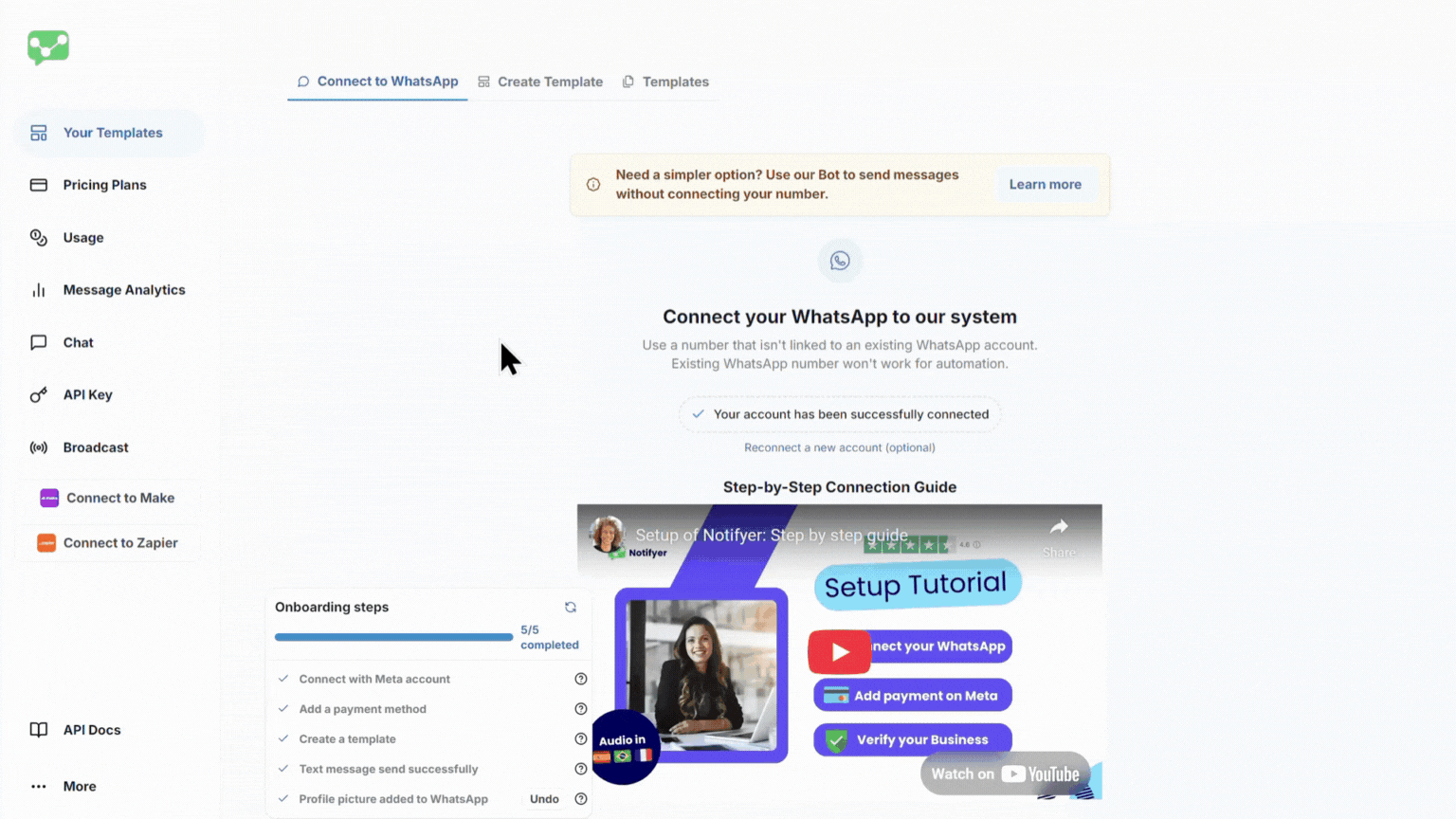 Connecting Notifyer System to Zapier