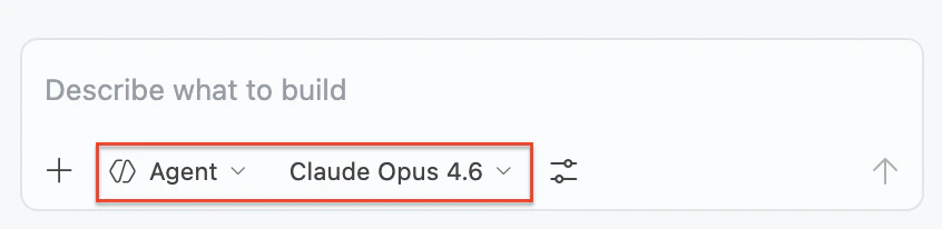 Select Agent mode in Copilot Chat