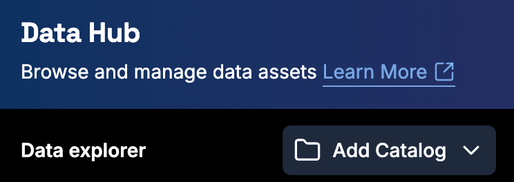Add Catalog