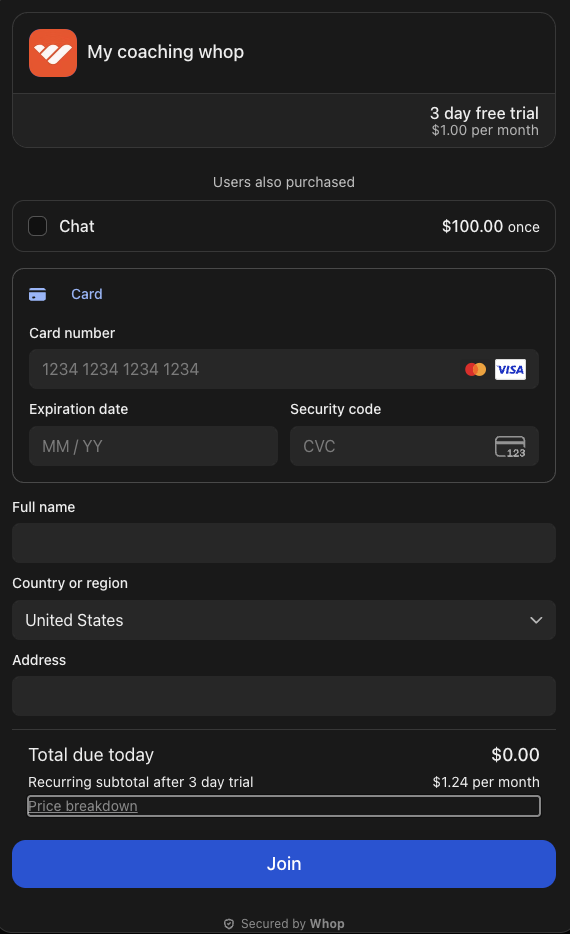 Before checkout upsell Before checkout upsell