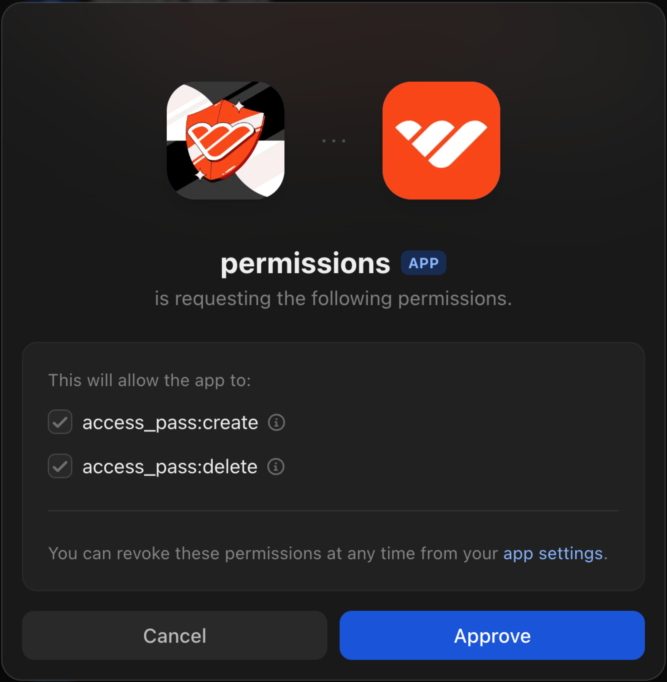 Permissions Prompt
