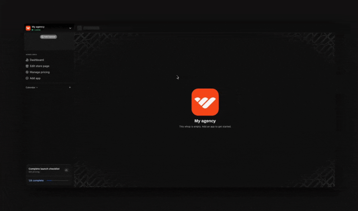 Add Calendar Bookings app