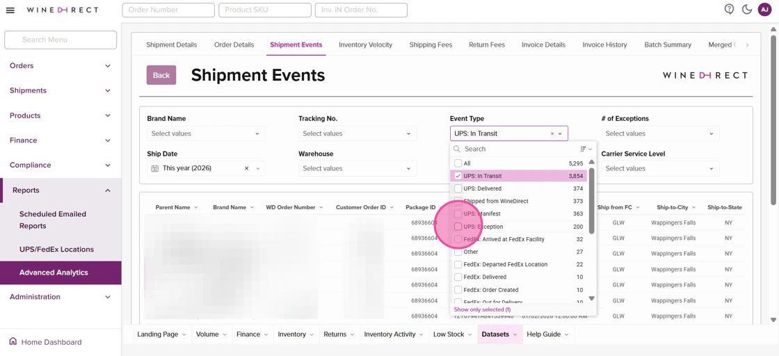 Howto Schedule Wine Direct Analytics Reports Step4