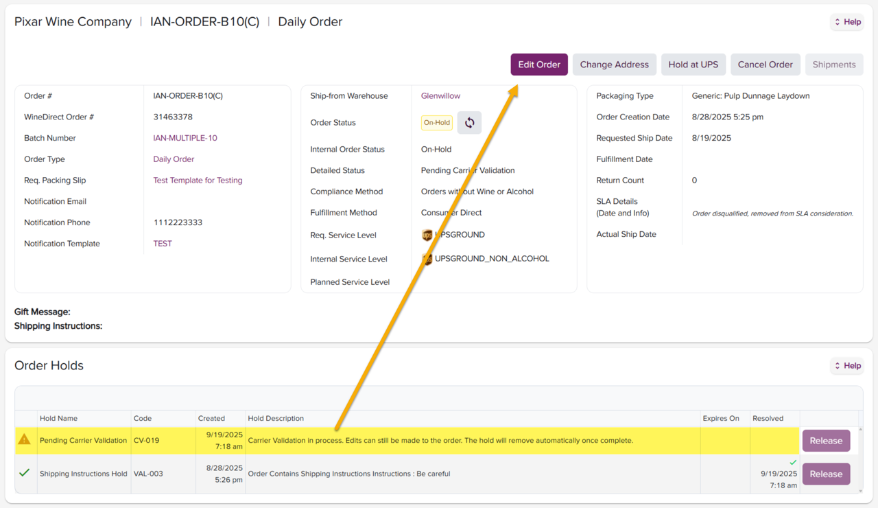 Carriervalidation Pn